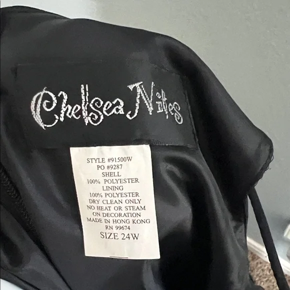 Elegant Black Evening Jumpsuit - Picture 2 of 6